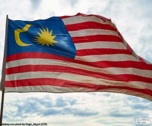 Puzzle Σημαία της Μαλαισίας